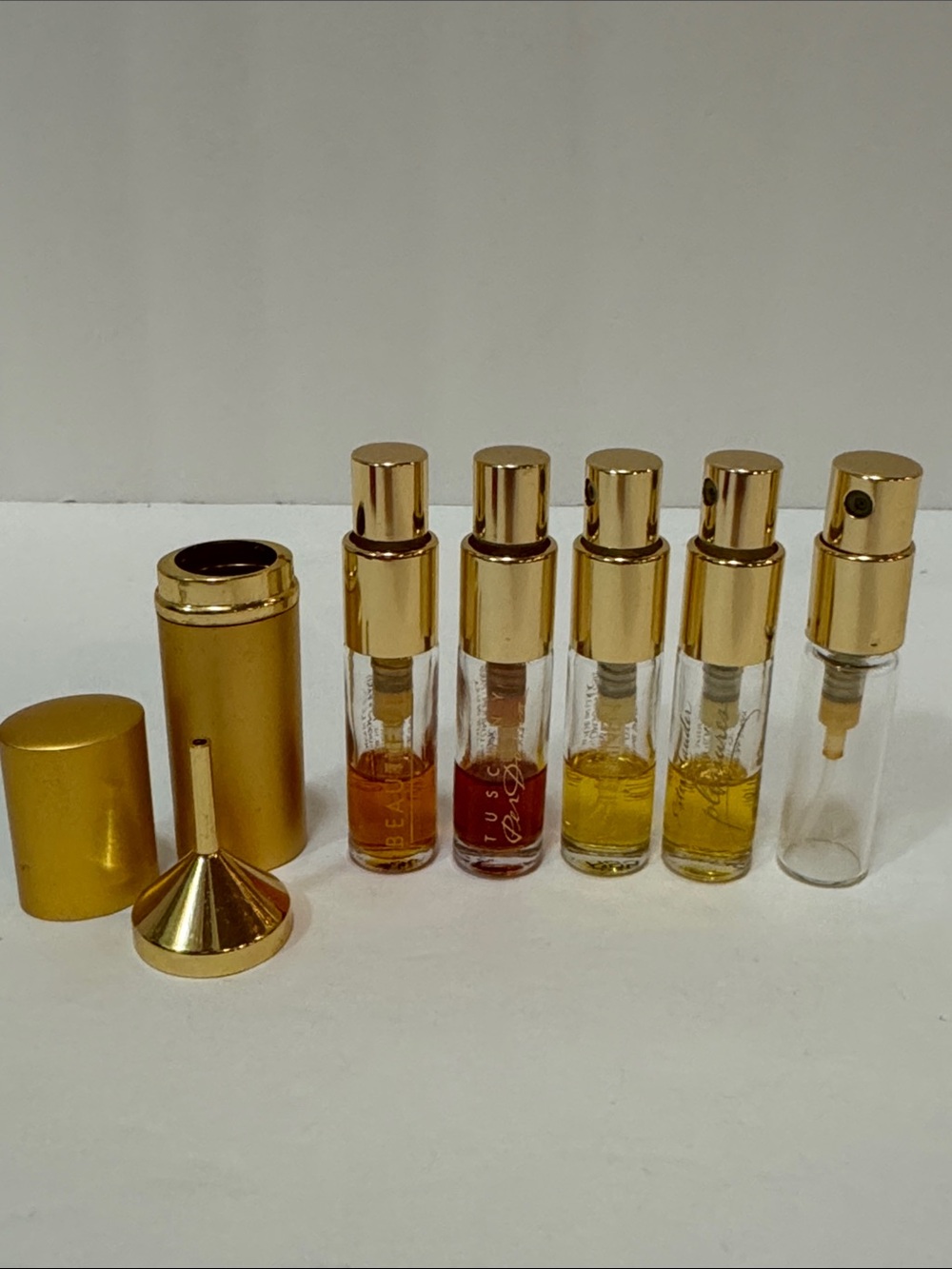 Estée Lauder Golden Luxuries Travel Spray perfume set